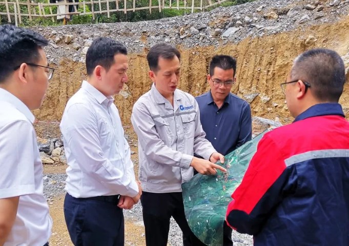 馬正國到華錫有色再生資源分公司調研